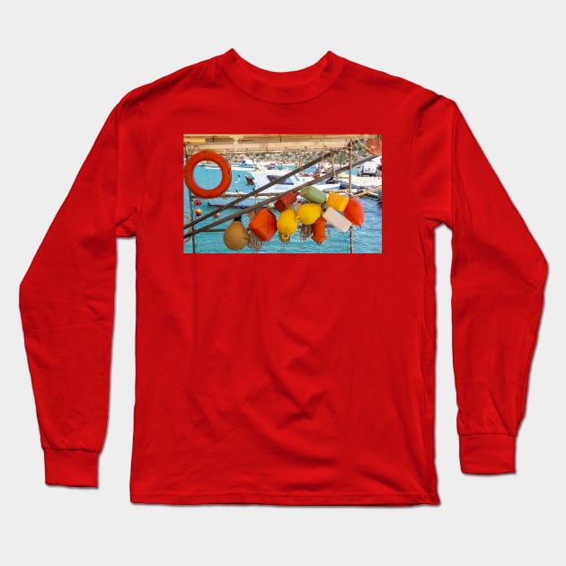 Tethered buoys, Long Sleeve T-Shirt by sma1050